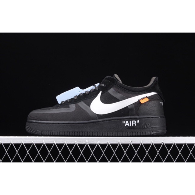 Giày Off White x Nike Air Force 1 Low Black