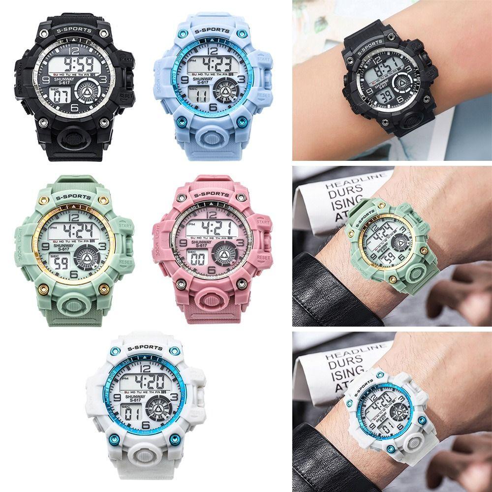 Đồng Hồ Điện Tử SUSANS|Đồng Hồ Điện Tử Chống Thấm Nước Có Đèn LED