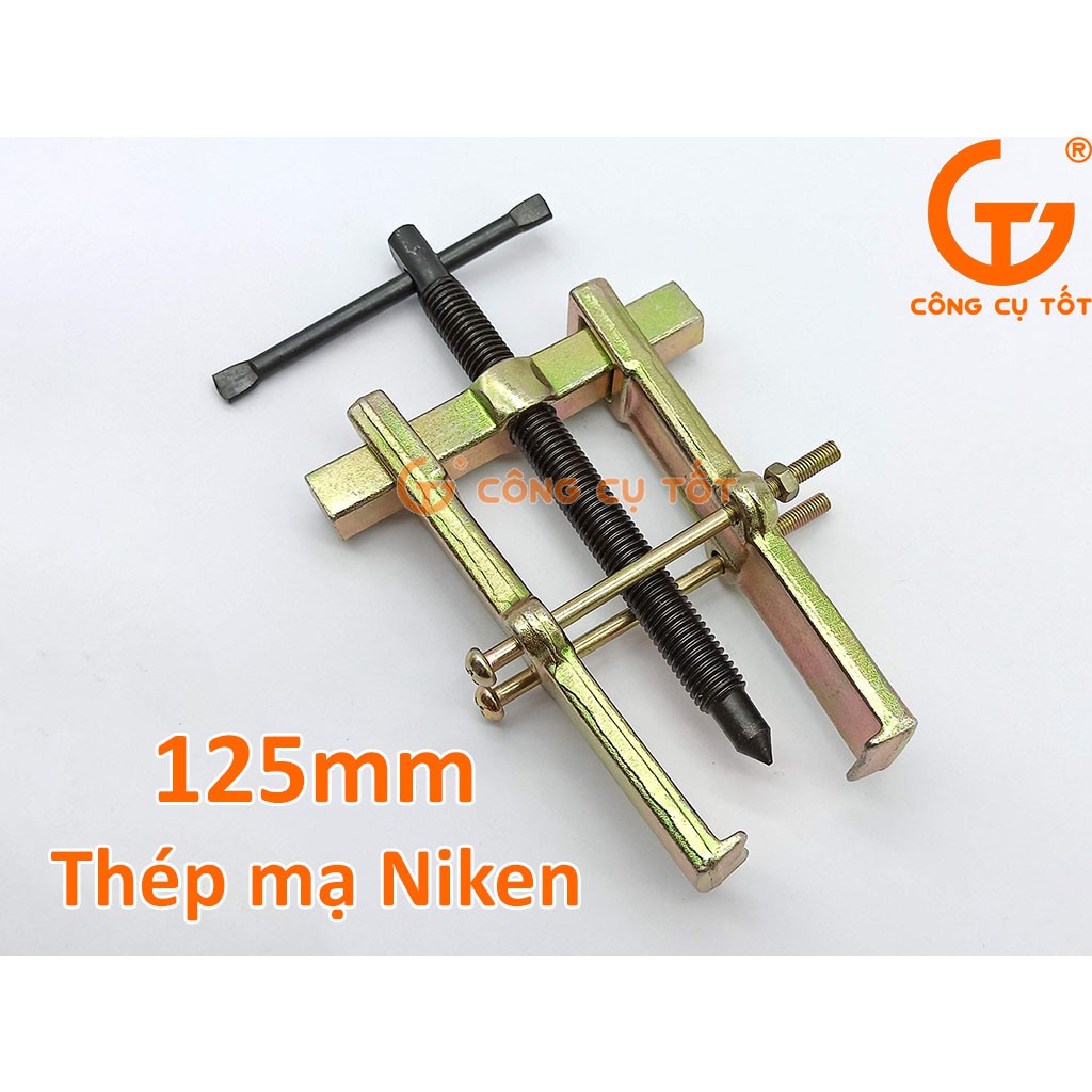 Vam 2 càng tháo vòng bi bằng thép mạ kền 125mm
