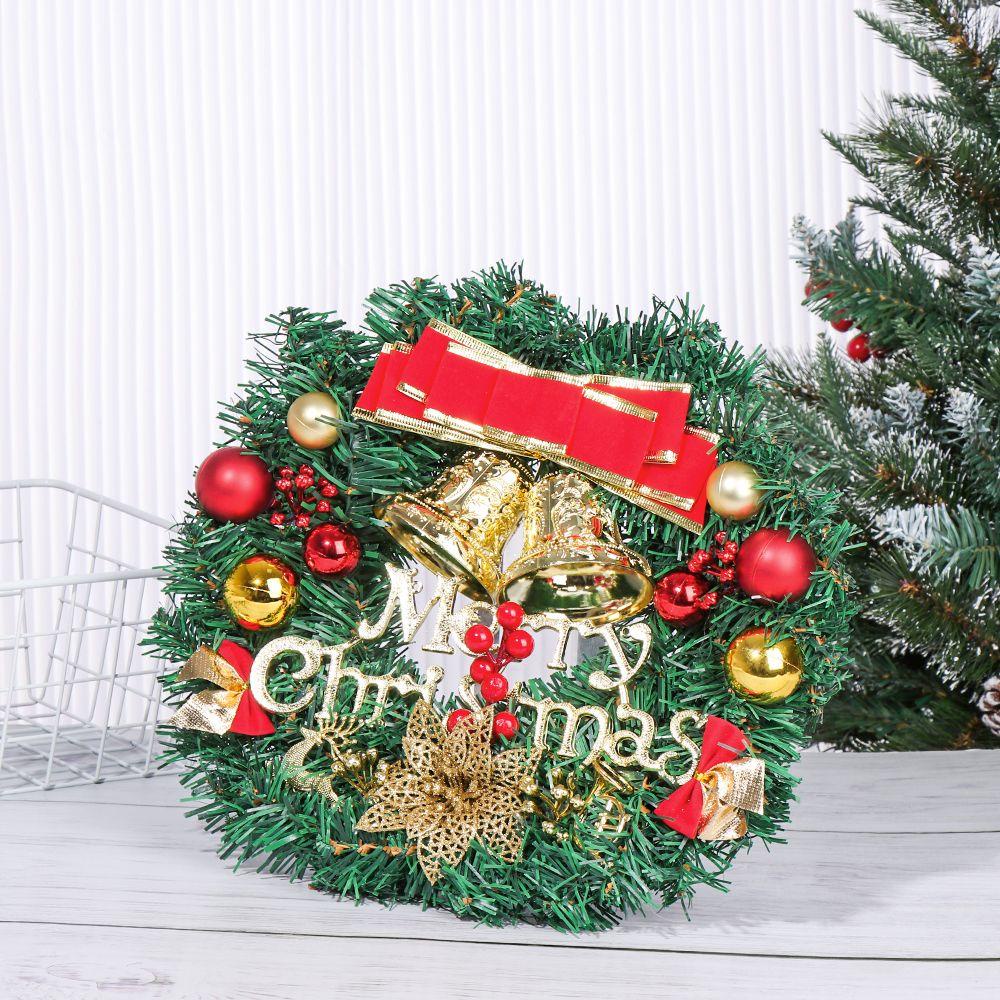 Vòng Hoa Treo Cửa Trang Trí Giáng Sinh Thời Trang