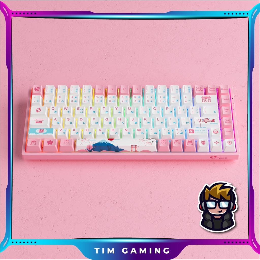 Bàn phím cơ AKKO 3084B Plus World Tour Tokyo R2