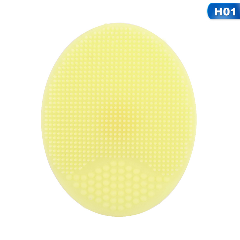 servise.vn  Bàn chải Silica gel nhiều màu tiện dụng vệ sinh cơ thể sạch sẽ