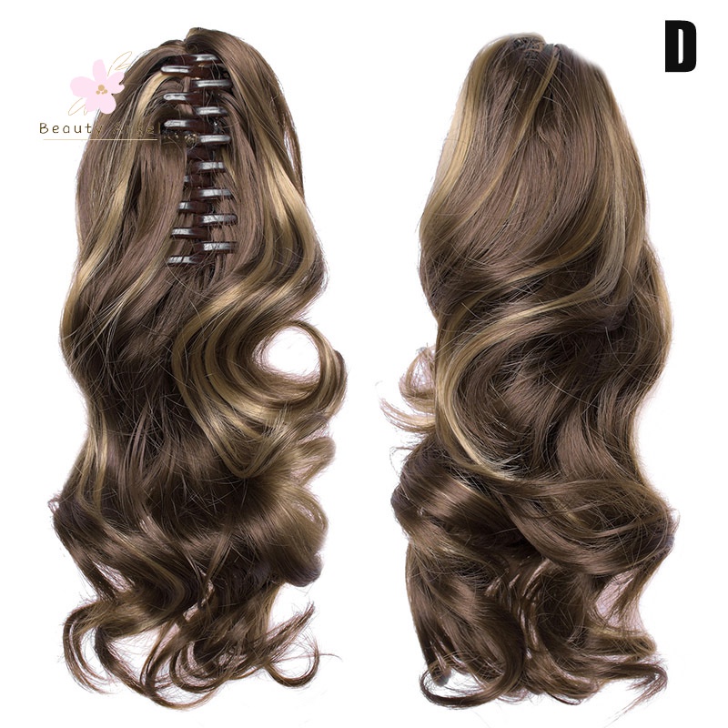 Tóc giả nữ ❤️FREESHIP❤️ ngoặm xoăn phồng 40cm, mã p103