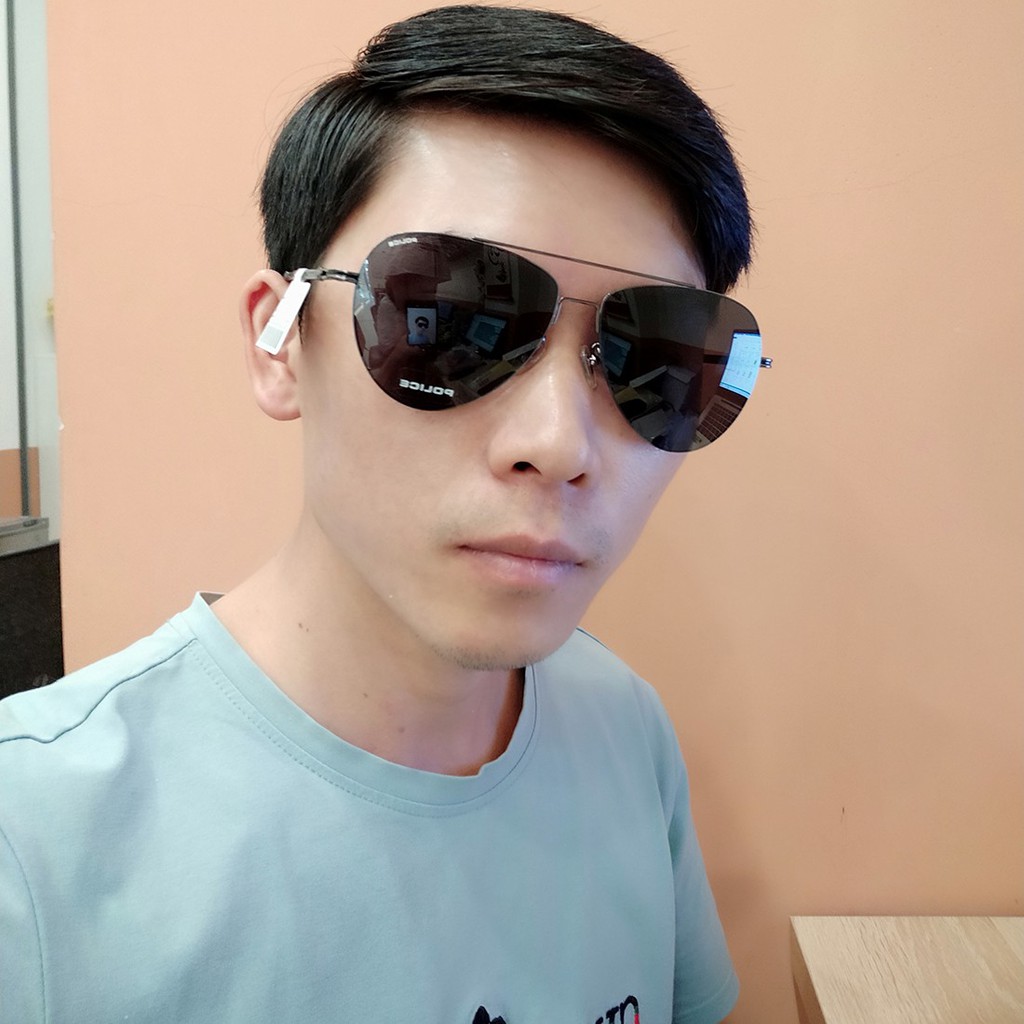 Kính mát Police chính hãng SPLB87J màu sắc thời trang, thiết kế dễ đeo bảo vệ mắt