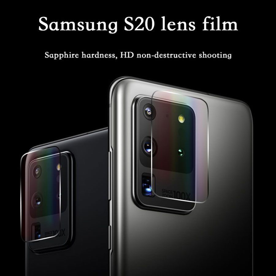 Kính Cường Lực Bảo Vệ Camera Samsung Galaxy Note 20 S20 S21 Ultra S20 Fe S10 Note 10 Plus A51 A71 A50 A70 A11 A20S