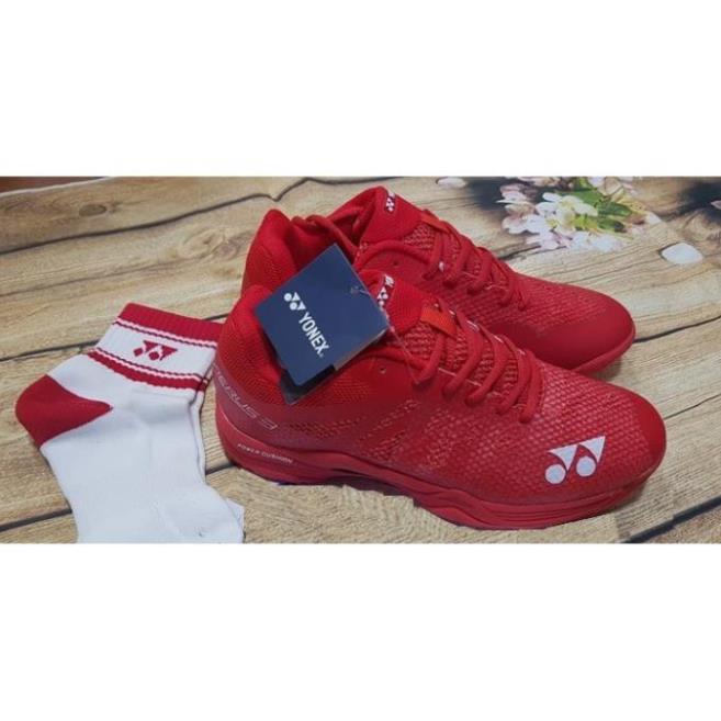 Giày Cầu Lông Yonex Aerus 3 Đỏ-Đen-Xanh