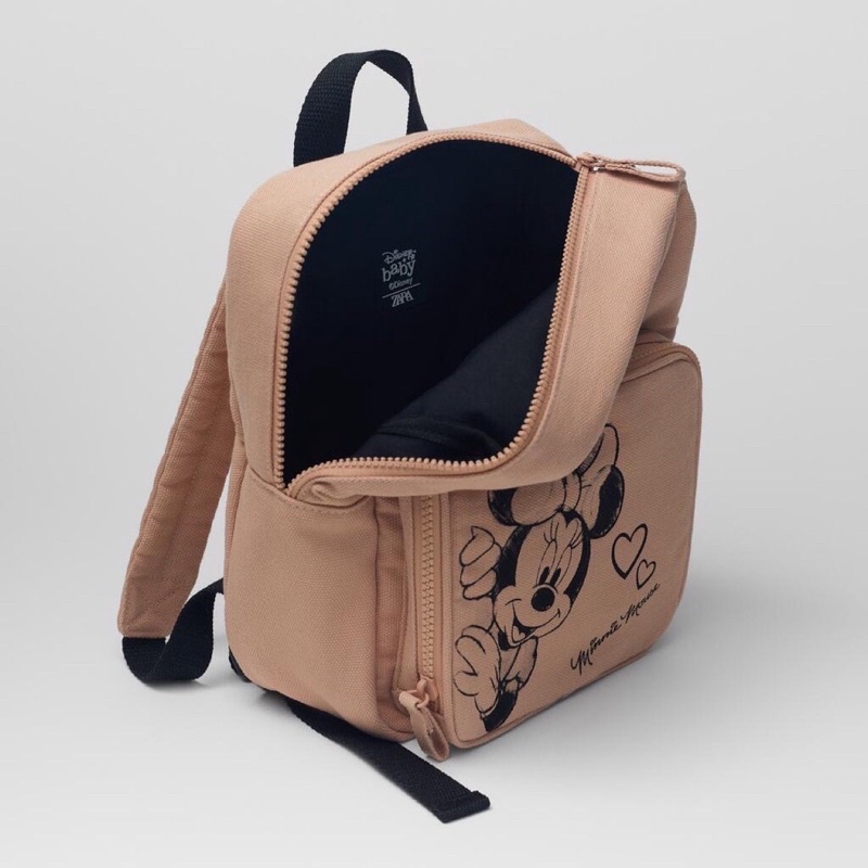 Balo mickey màu cam đất cho bé ,balo đi học  hàng xuất dư xịn chuẩn kèm túi tag hãng