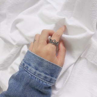 Nhẫn nam vương miện chromeheart