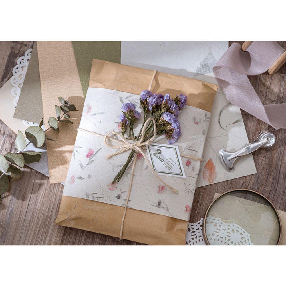 Set 30 Tờ Giấy Trang Trí Sổ Tay DIY Sáng Tạo