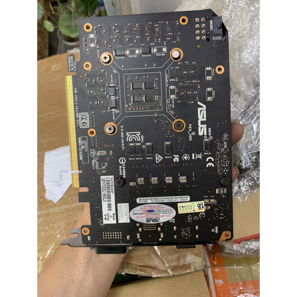 VGA ASUS GTX 1650 4GB / DDR6 còn BH T12 - 2023 | BigBuy360 - bigbuy360.vn