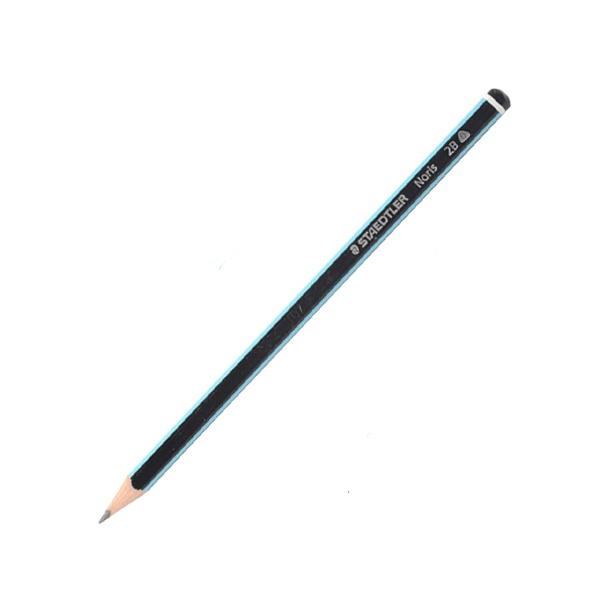 Bút chì thân đen 3 cạnh STAEDTLER màu xanh 118 2B-309