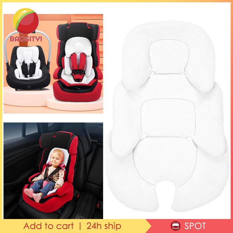 Đệm Lót Ghế Ngồi Xe Đẩy Em Bé Màu Đen Thoáng Khí