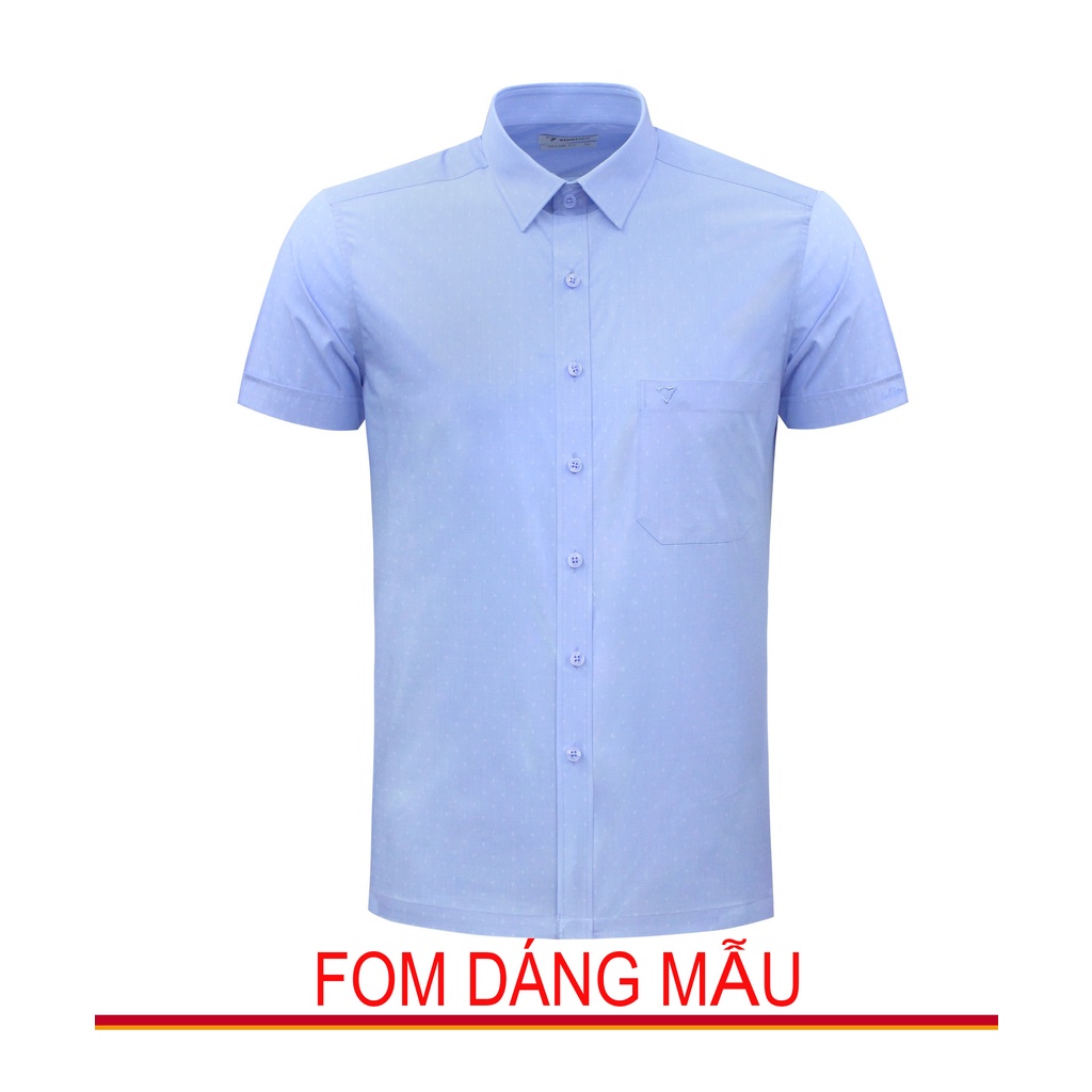 Áo Sơ Mi Bamboo Ngắn Tay Dáng Trẻ TaiLor Fit Vĩnh Tiến G286