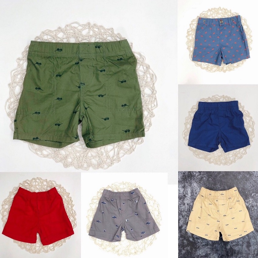 Quần short bé trai, quần bé trai xuất chất kaki mềm mát, nhiều màu, size 1-5 - SUNKIDS