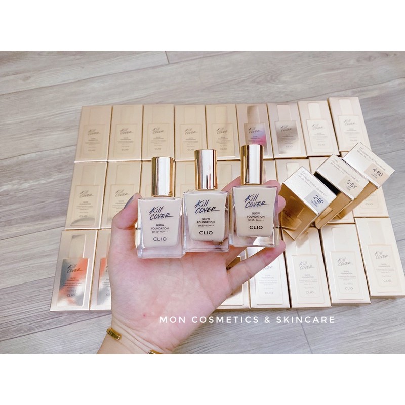 Kem nền Clio Kill Cover Glow Foundation 15g