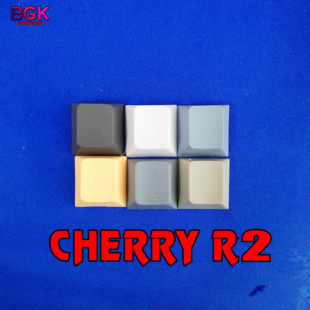 Keycap lẻ PBT CHERRY PROFILE Blank trống dùng để lắp cho bàn phím cơ ( pbt dày )