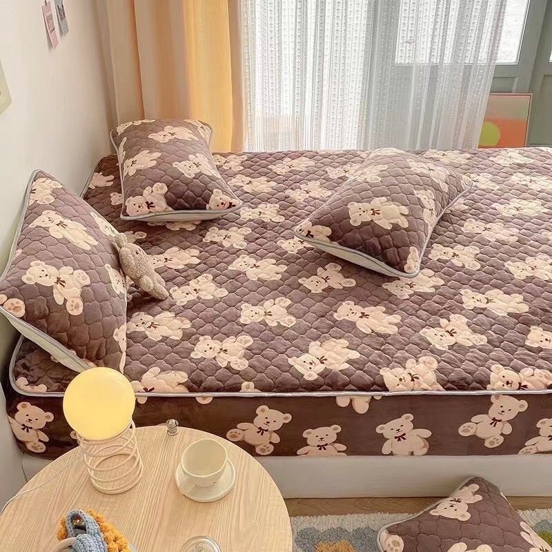 BỘ GA GỐI NỈ TUYẾT SỮA SIÊU MỀM MỊN