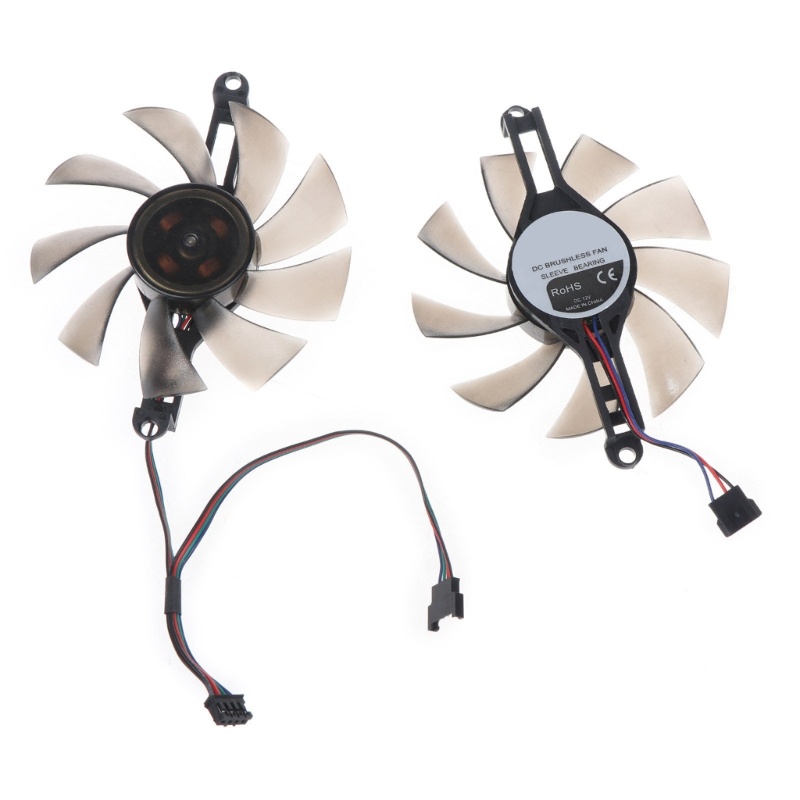 Quạt Tản Nhiệt 3 Pin 3 Dây VGA Cho Radeon RX 580 RX5500