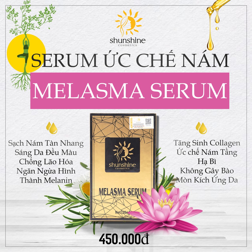 SHUNSHINE COSMETICS Serum Trắng Da, Mờ Nám Tàn Nhang- Melasma | BigBuy360 - bigbuy360.vn