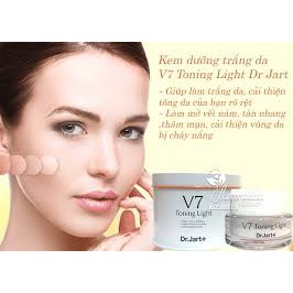 [Chính Hãng]Kem V7 Dưỡng Trắng Toning Light Dr.Jart+ Mẫu Mới