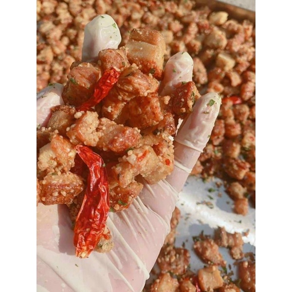 Tóp Mỡ Mắm Tỏi 200gr,  Hàng ngon nhà làm