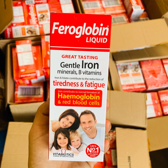 Sắt nước Feroglobin Liquid