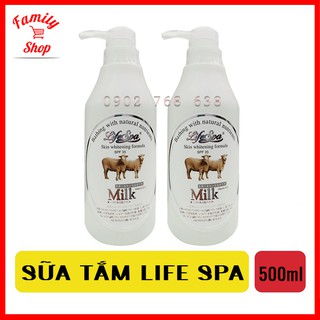 Sữa tắm trắng da Life Spa