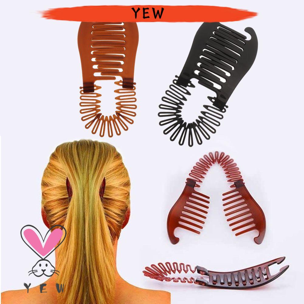 Dây Buộc Tóc Cao Su Co Giãn Kiểu Quả Chuối Nhiều Màu Sắc