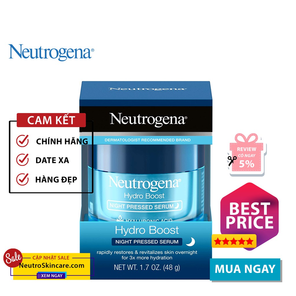 neutrogena night pressed serum