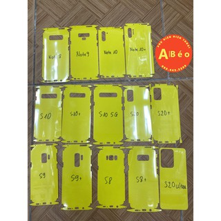 Dán PPF Full viền lỗ loa 4 lớp cho Samsung Note 10 Plus, , Note 9 , Note8