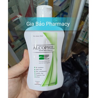 ALCOPHIL 150ML - sữa tắm,sữa rửa mặt cho da khô,da nhạy cảm