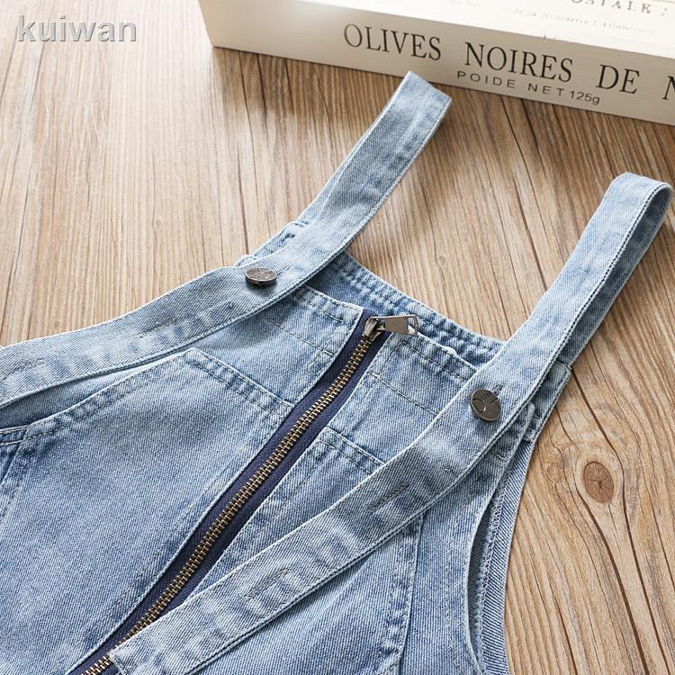 Áo Khoác Jean Denim 2021 Phong Cách Mùa Thu Mới Cho Bé Gái 8 Kanak-Kanak Besar 9 12 13