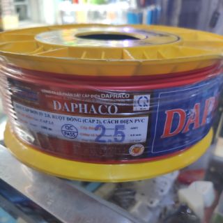 Dây cáp điện daphaco 2.5 6.500đồng 1 mét