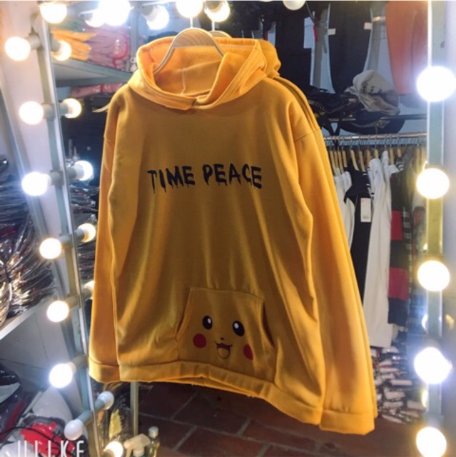 Áo hoodie pikachu | BigBuy360 - bigbuy360.vn