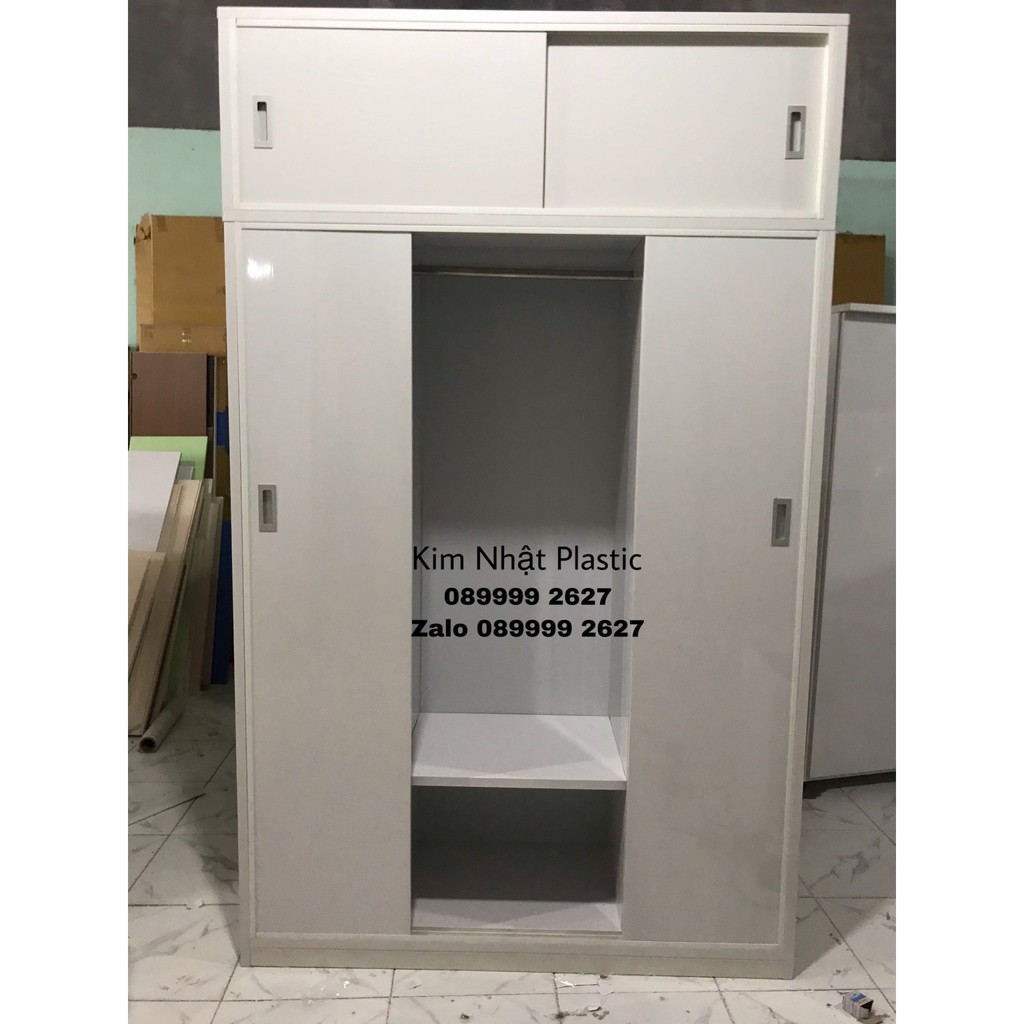 Tủ quần áo 160x220 2 tầng FREESHIP- nhựa Đài Loan