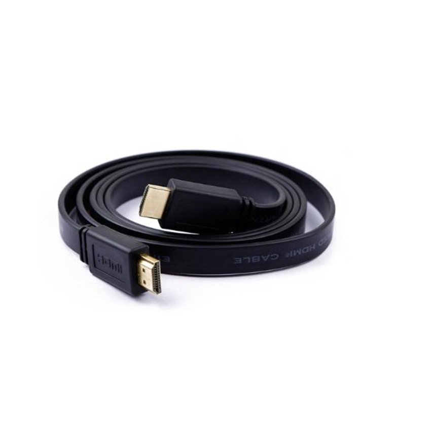 Cáp HDMI 2.0 Dây Dẹt/ Dây Tròn Trơn 5m/3m/1.5m FullHD chống nhiễu loại tốt