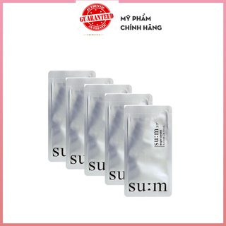 Mặt nạ thải độc sủi bọt Sum Trắng (gói)