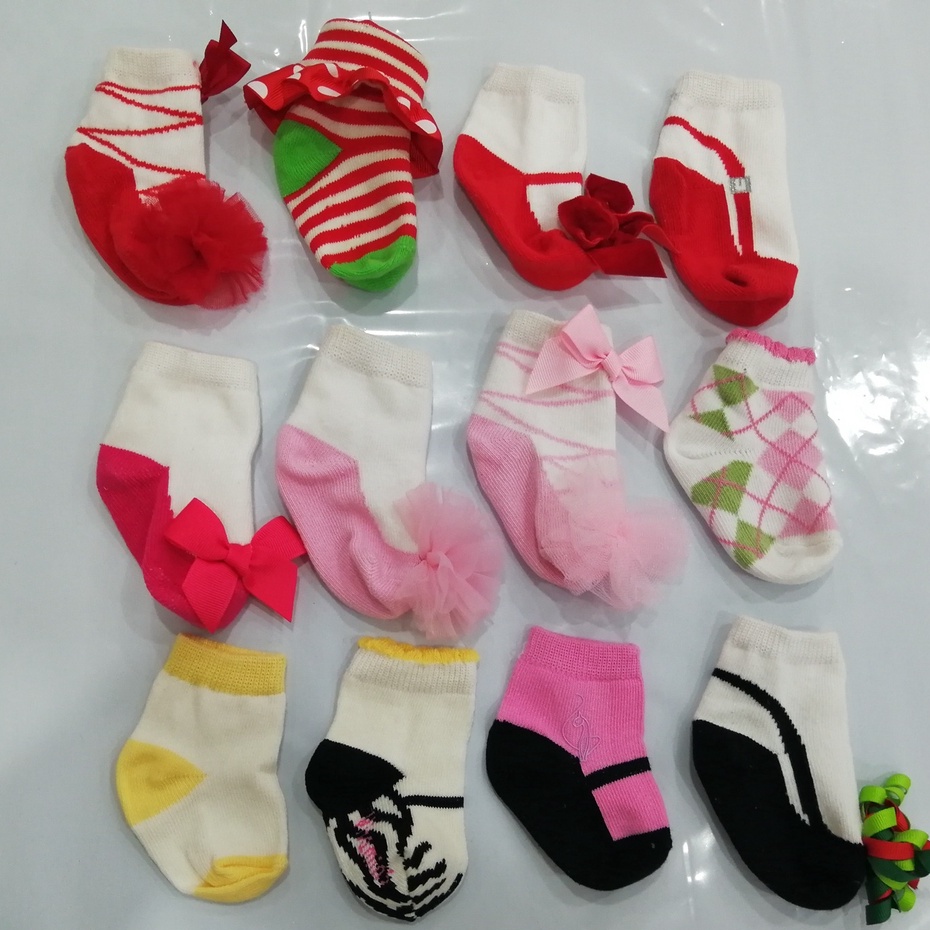 Tất ngắn SANLUTOZ kiểu dáng dễ thương cho các bé (ngẫu nhiên)