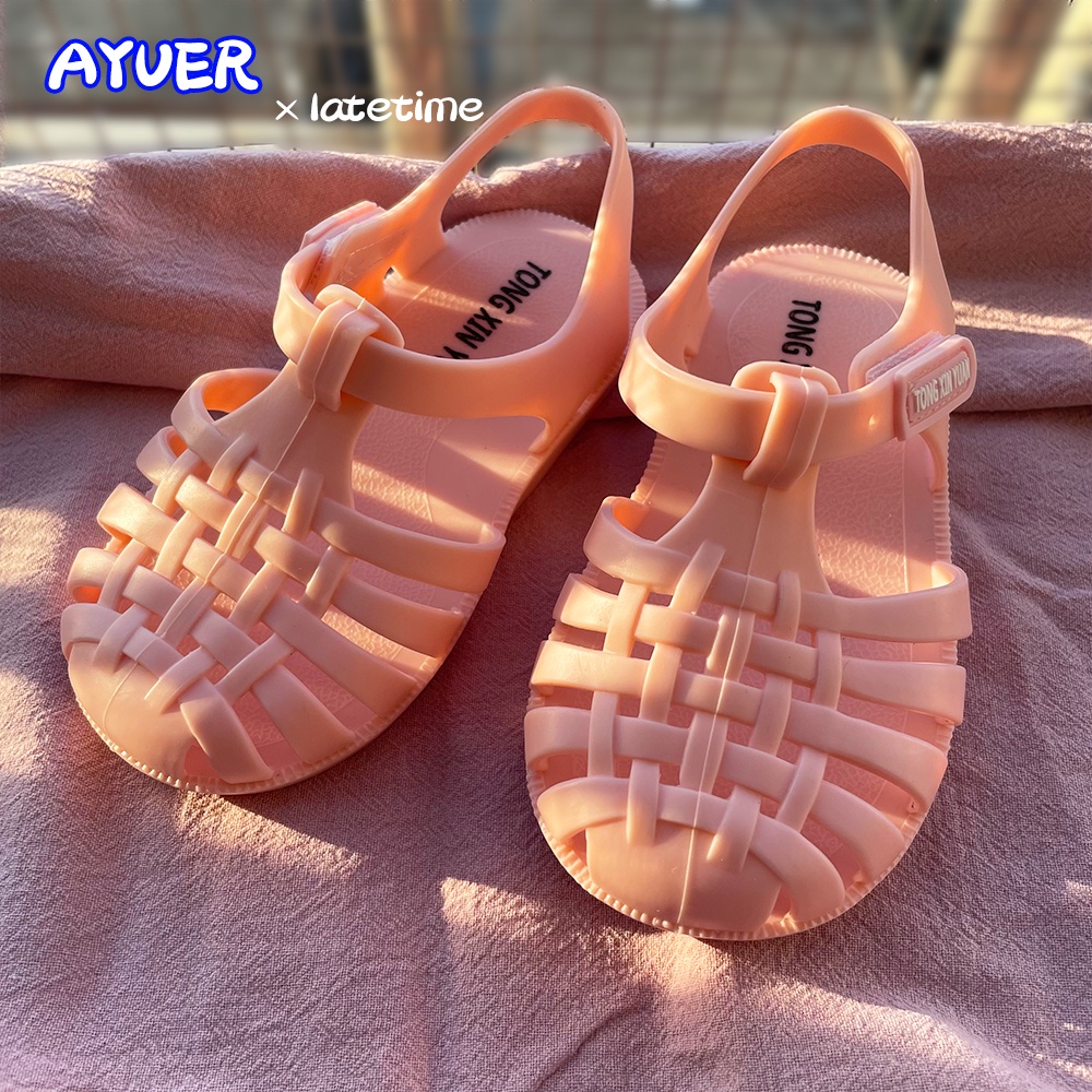 Giày sandal ayuer đế mềm chống trượt thời trang hàn cho bé 1-6 tuổi - ảnh sản phẩm 6