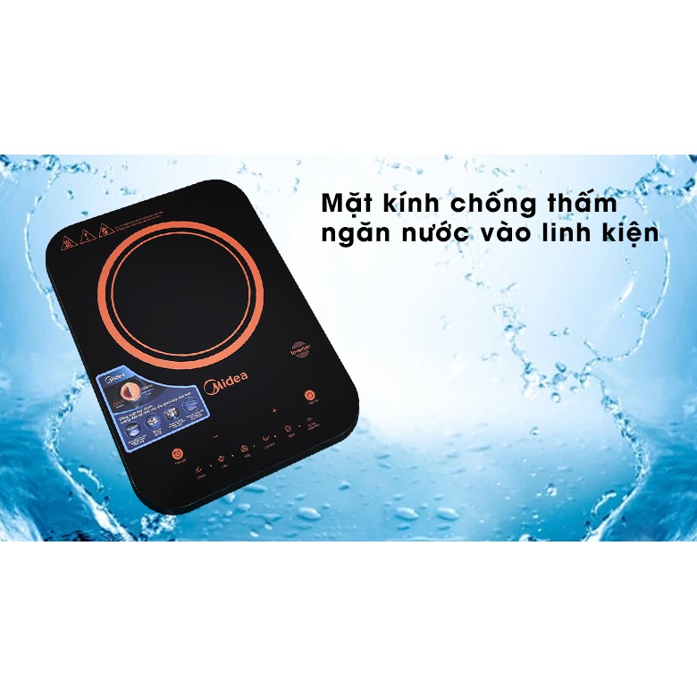 Bếp từ Midea MI-T2121DB - Bảo hành chính hãng 12 tháng