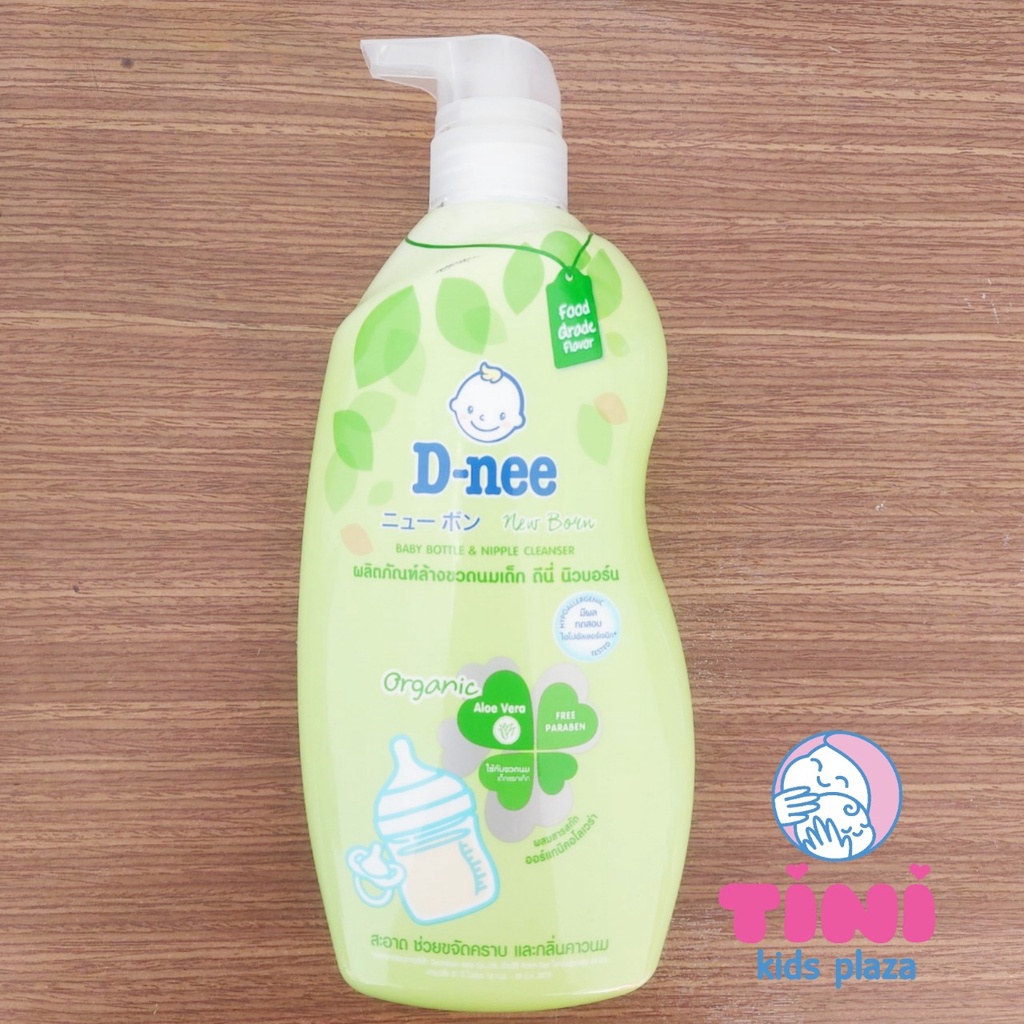 Nước rửa bình sữa Dnee chai 620ml mẫu mới