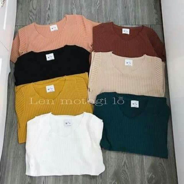 Combo áo len lỗ