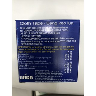 BĂNG KEO LỤA URGO (1.25CM X 5M)