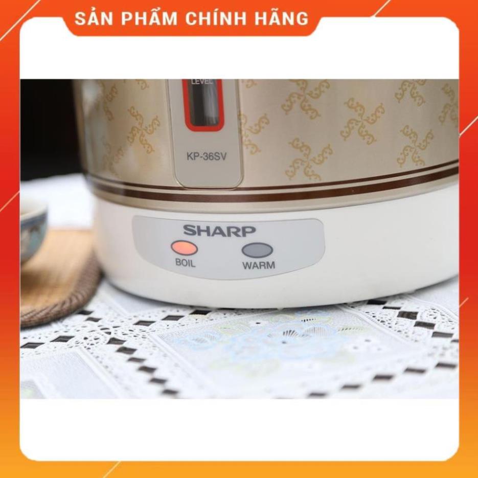 [Hỏa tốc 1 giờ] [FREESHIP] Bình thủy điện Sharp KP-36SV 3.6L - Hàng chính hãng, bảo hành 12 tháng BM