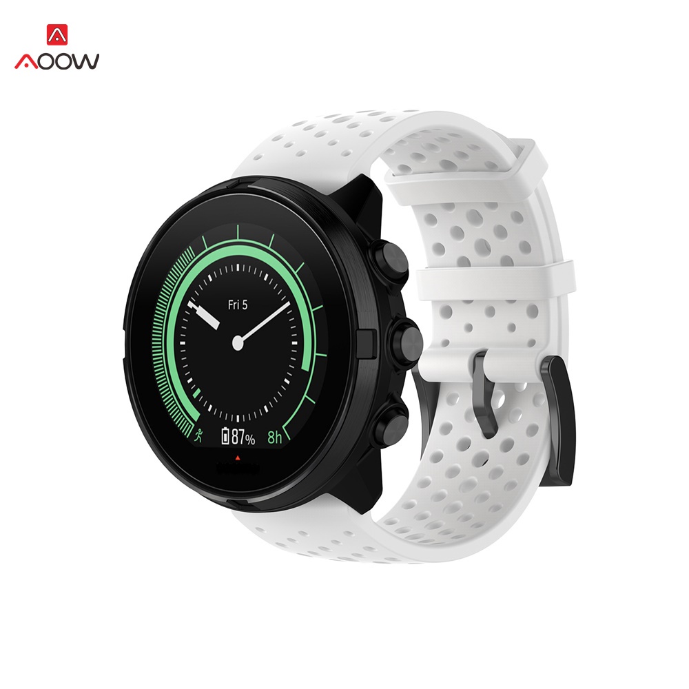 Dây Đeo Silicon 24mm Thay Thế Cho Đồng Hồ Thể Thao Suunto 9 Suunto7 Baro Suunto Spartan