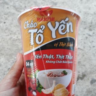 Cháo tổ yến (vị thịt bằm).