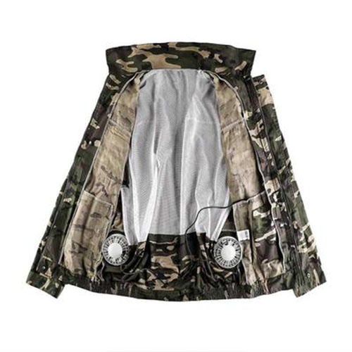 Áo Quạt Gió Điều Hoà DAIZO Chính Hãng Pin 30.000mAh, Chạy 10 - 17 Tiếng, BH 1 Năm, Tặng 2 Túi Đá Khô