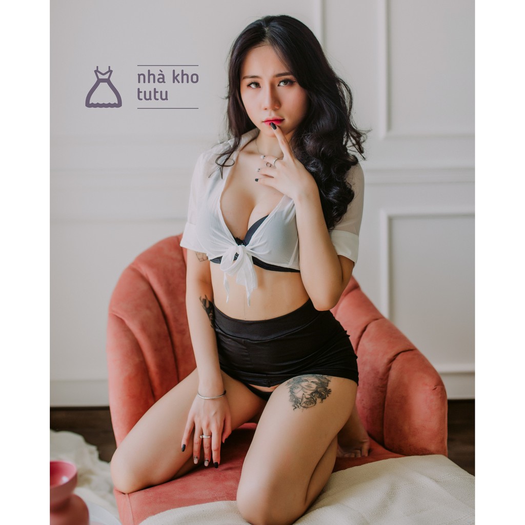 Set đồ ngủ Cosplay Cô thư ký TuTu L246 | BigBuy360 - bigbuy360.vn