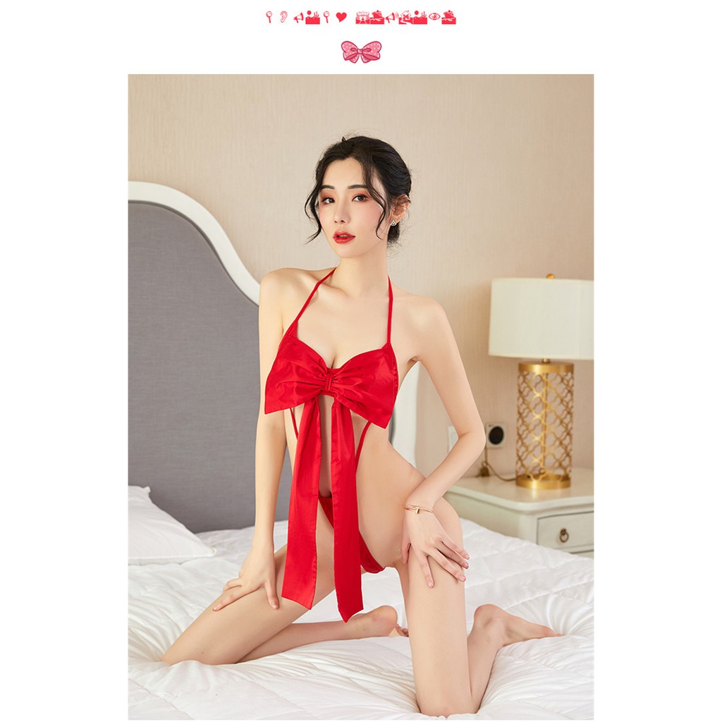 Cute pajamas, sexy lingerie, free to take off the bed, tease your husband's one-piece suit | BigBuy360 - bigbuy360.vn
