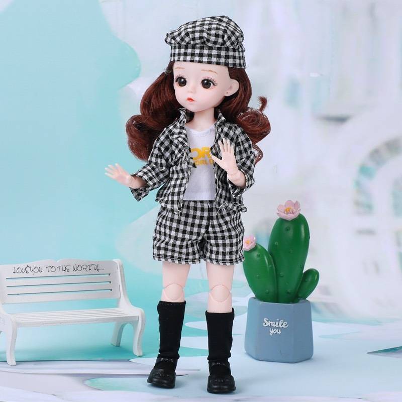 Đồ chơi trẻ em Bộ đồ chơi búp bê Barbie 30cm búp bê hóa trang bộ đồ chơi công chúa